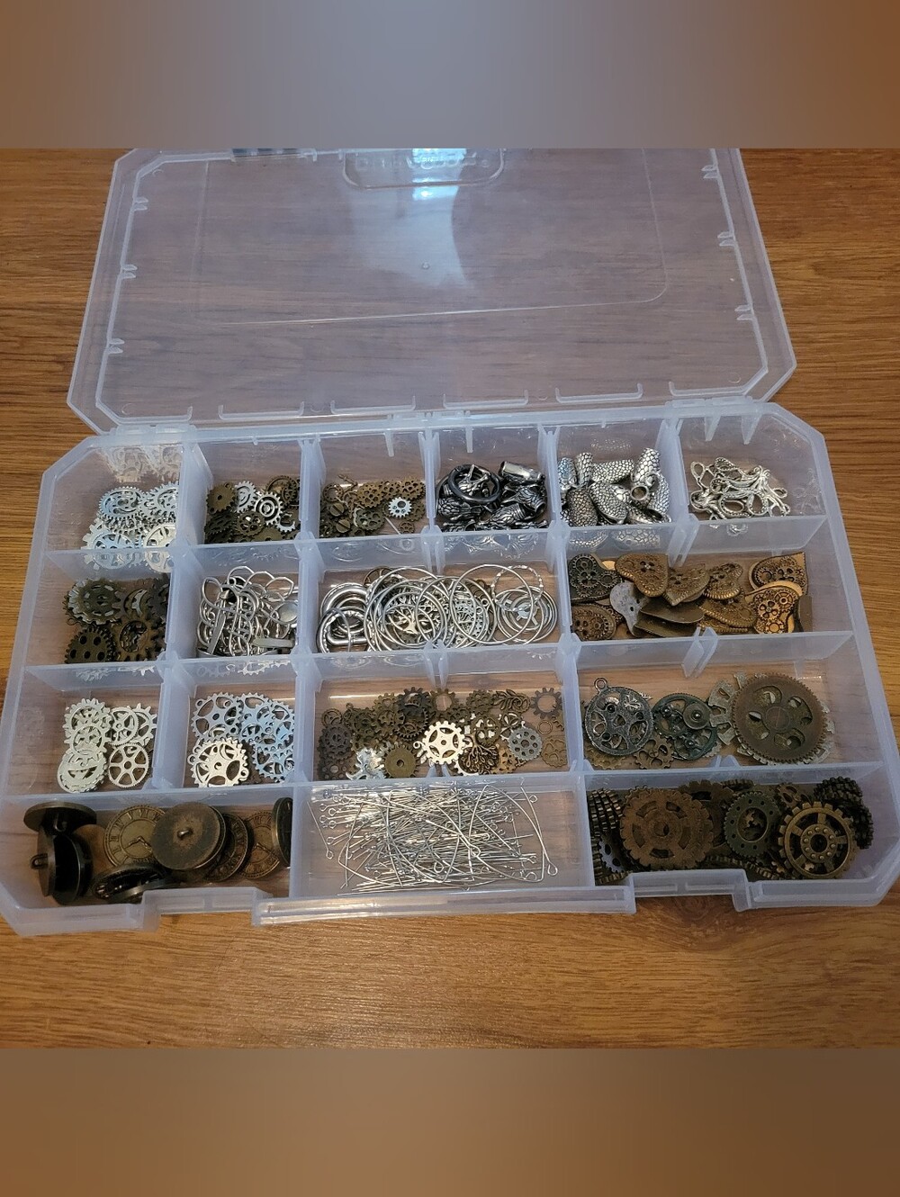 ⚙️ Steampunk Jewelry Making & Craft Supply Lot ⚙️